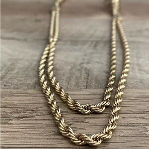 Banana Republic Gold Chain Necklace